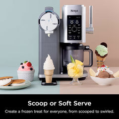 A Photo Of Ninja Swirl by CREAMi Soft Serve & Ice Cream Machine