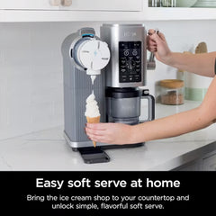 A Photo Of Ninja Swirl by CREAMi Soft Serve & Ice Cream Machine