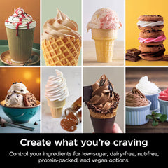 A Photo Of Ninja Swirl by CREAMi Soft Serve & Ice Cream Machine