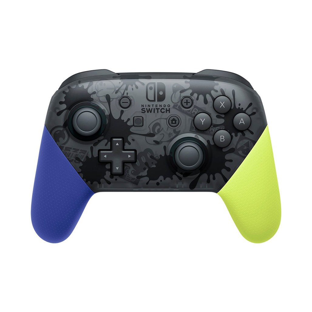 A Photo Of Nintendo Switch Pro Controller – Splatoon 3 Edition