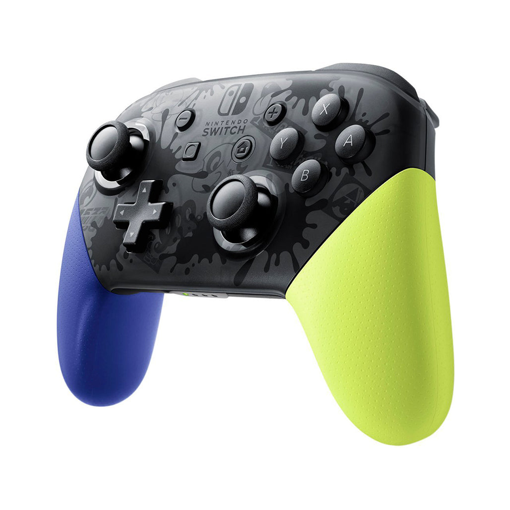 A Photo Of Nintendo Switch Pro Controller – Splatoon 3 Edition