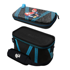 A Photo Of Nintendo Switch Kart Drift Overnight Case GLOW – Officially Licensed, Glows in the Dark, Customizable, Travel-Friendly Case for Nintendo Switch Systems