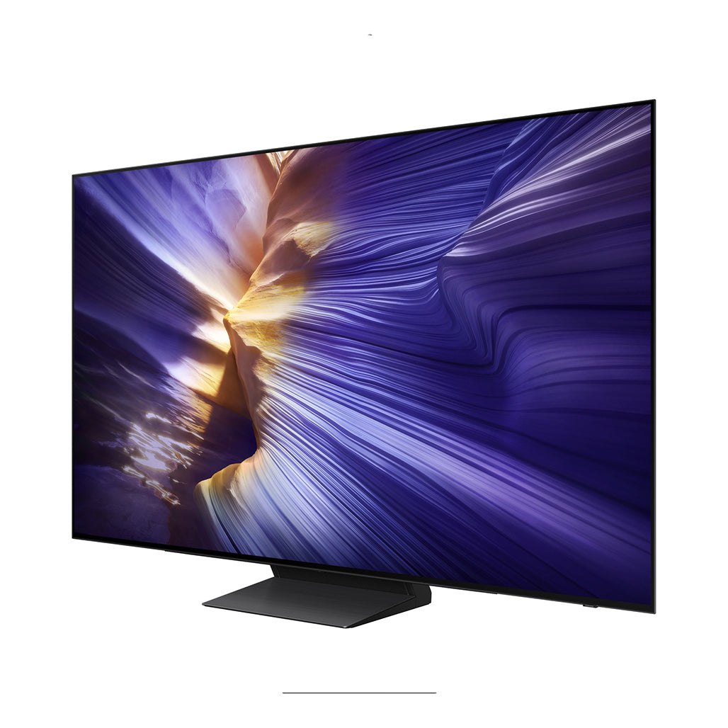 A Photo Of Samsung OLED S90F 4K Samsung Vision AI Smart TV (2025)
