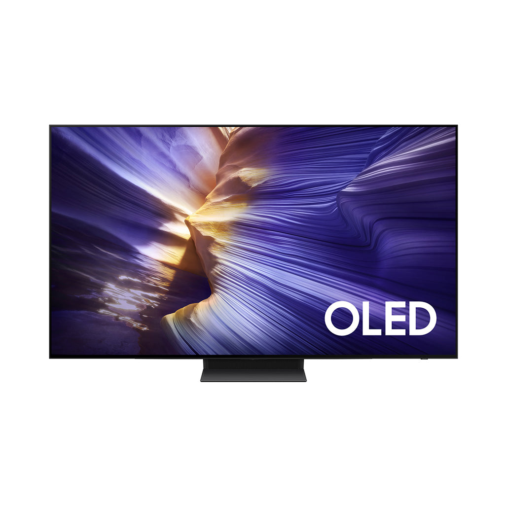 A Photo Of Samsung OLED S90F 4K Samsung Vision AI Smart TV (2025)