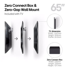 A Photo Of LG OLED evo AI M4 65