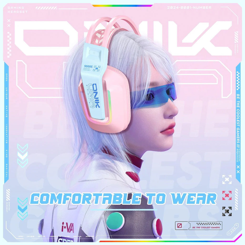 A Photo Of Onikuma X13 RGB Gaming Headset