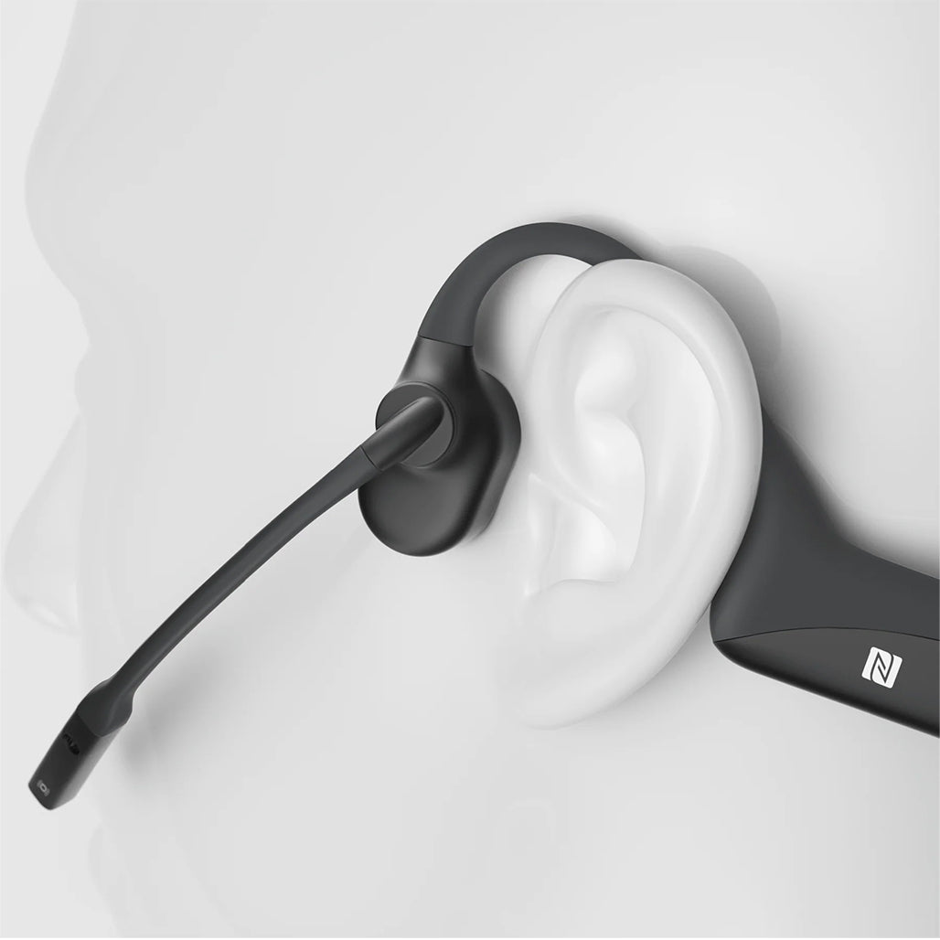 A Photo Of Shokz OpenComm2 2025 Upgrade - Wireless Bone Conduction Bluetooth Headset