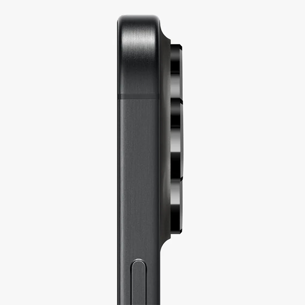 A Photo Of Uniq Optix AluGuard 9H Tempered Lens Protector for iPhone 16 Pro / 16 Pro Max - Aluminum Frame, Scratch-Resistant, Anti-Fingerprint