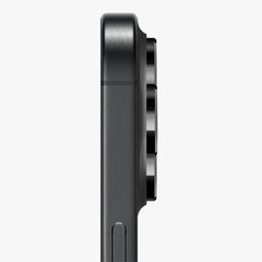 A Photo Of Uniq Optix AluGuard 9H Tempered Lens Protector for iPhone 16 Pro / 16 Pro Max - Aluminum Frame, Scratch-Resistant, Anti-Fingerprint