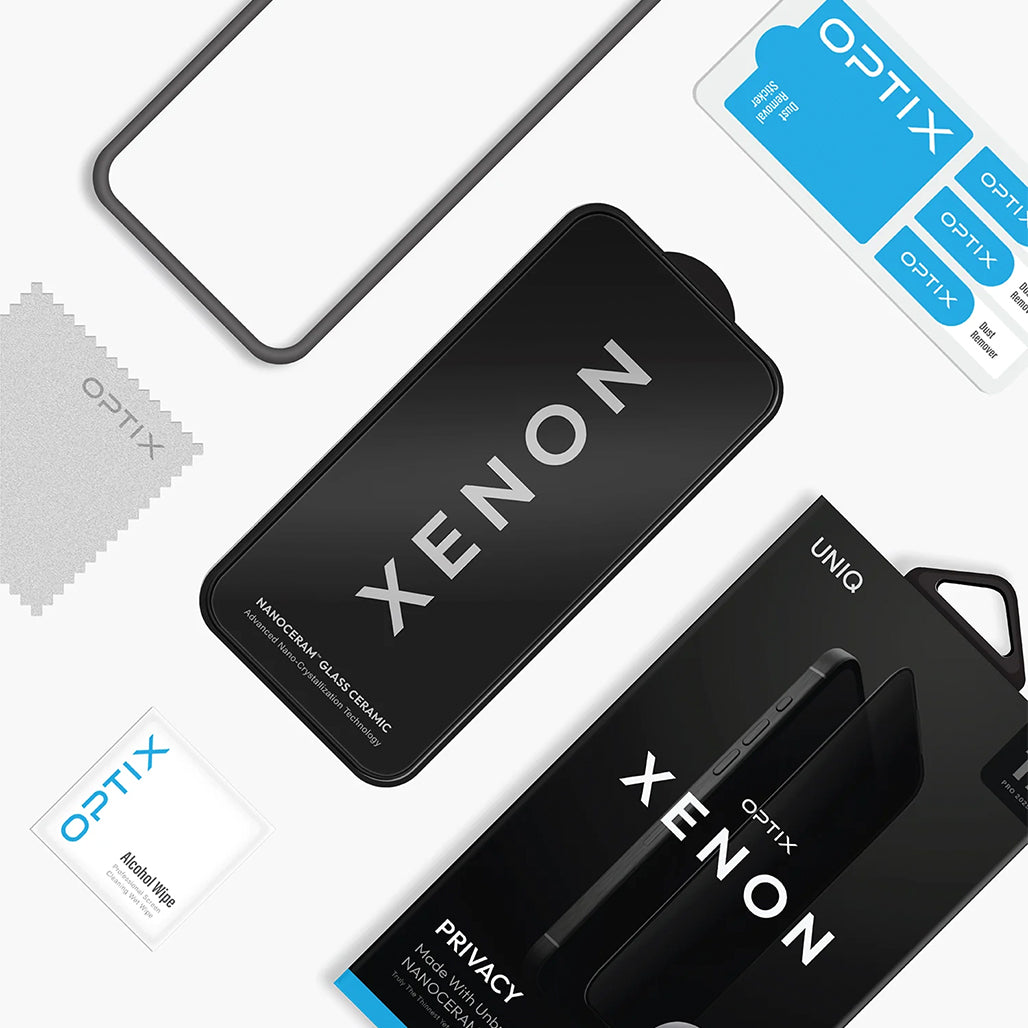 A Photo Of UNIQ Optix Covex™ Anti-Glare Privacy Screen Protector for iPhone 17 Series