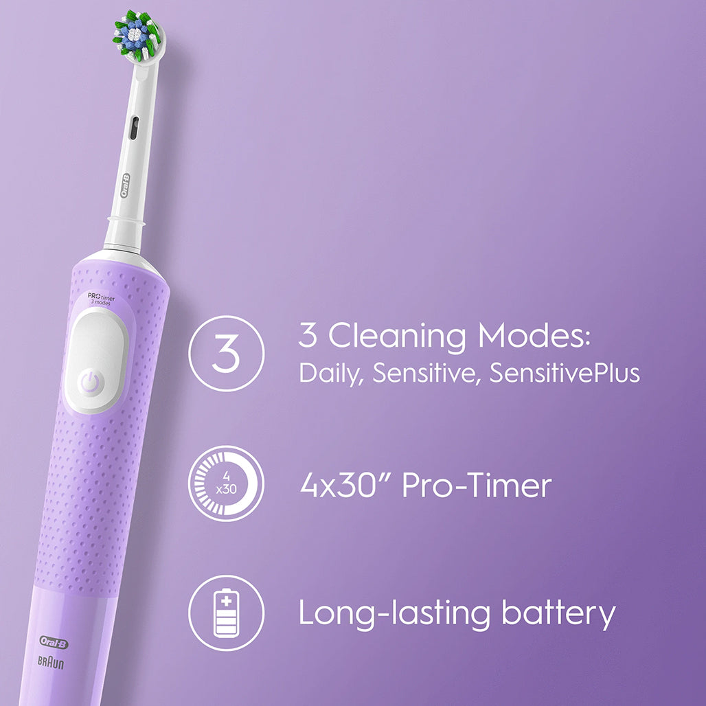 A Photo Of Oral-B Vitality Pro Protect X Clean Electric Toothbrush – Advanced Cleaning for Healthier Teeth and Gums