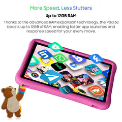 A Photo Of Oscal Pad 60 Kids Tablet - 10.1