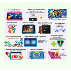 A Photo Of Oscal Pad 60 Kids Tablet - 10.1