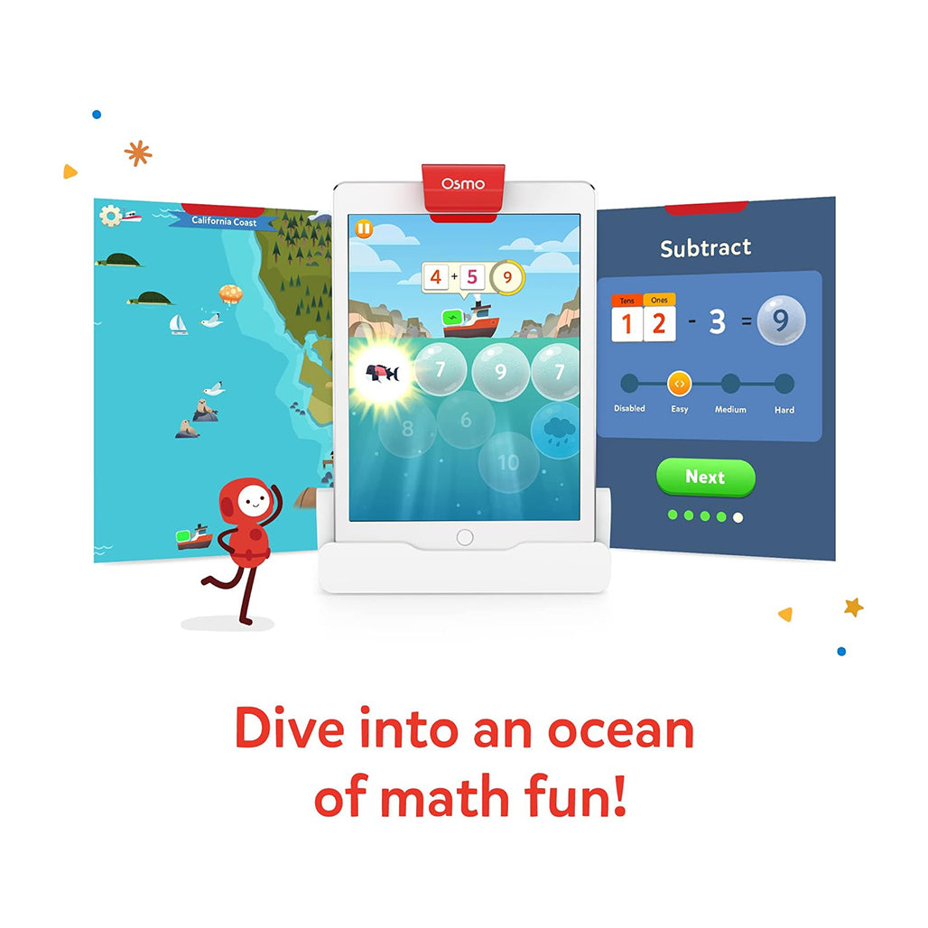 A Photo Of Osmo Genius Numbers Starter Kit 2021 for iPad & Fire Tablet