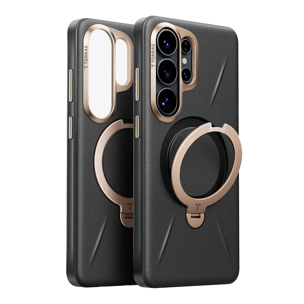 A Photo Of Torras Ostand Q3 VegSkin for Samsung S26 Ultra