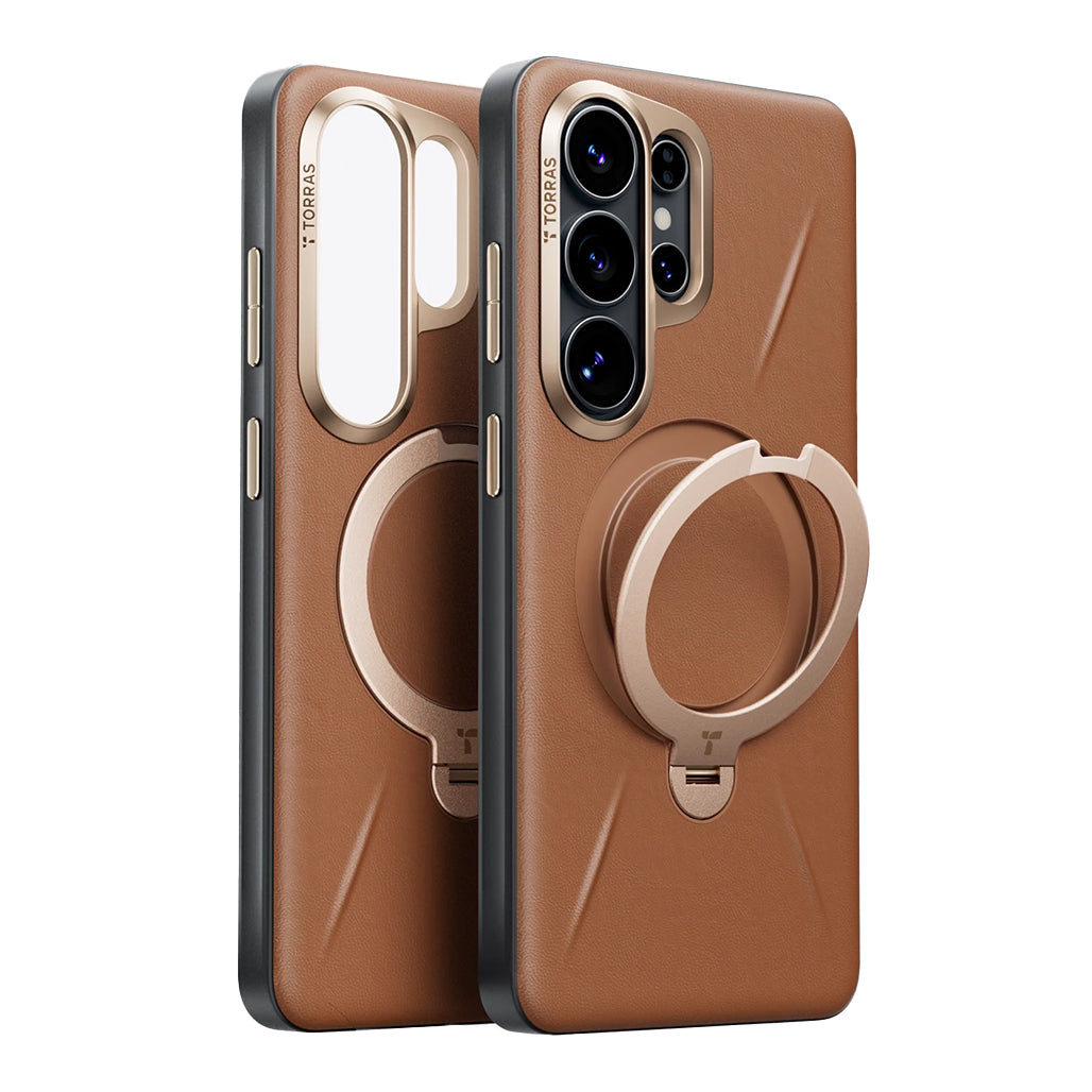 A Photo Of Torras Ostand Q3 VegSkin for Samsung S26 Ultra