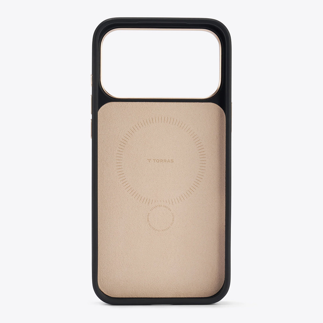 A Photo Of Torras Ostand Q3 VegSkin Case with 360° Spin Stand for iphone 17