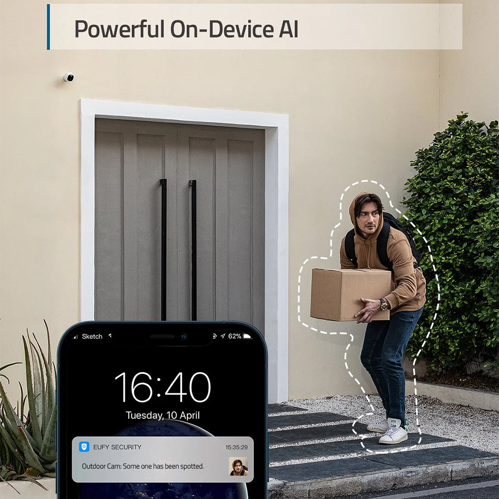 A Photo Of Eufy Outdoor Cam E220 - 2K Security Camera