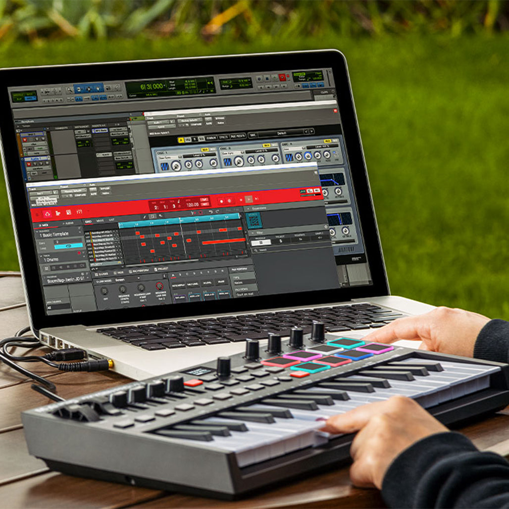 A Photo Of M-Audio Oxygen Pro Mini - 32-Key MIDI Controller