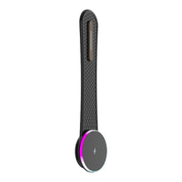 Porodo 15W Magnetic Wireless Car Mount with Dual Port Fast Charger & 1M USB-C Cable – Black