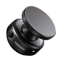 Porodo Vacuseal Magsafe Magnetic Phone Mount - Black | Strong Suction, Adjustable Viewing, One-Hand Operation