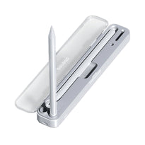 Porodo Wireless Charging & Storage Case for Apple Pencil 1 & 2 – Compact Design, LED Indicator, Pencil Tip Storage