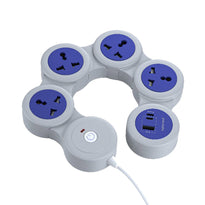Porodo USB-A and Type-C Multiport Socket Strip with UK Plug – 2500W, 20W PD Fast Charging, 1.8M Cable, Universal Sockets, Over-Heat Protection