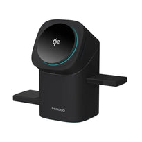 Porodo Auto Rotate & Slide Qi2 MagSafe Charging - Black