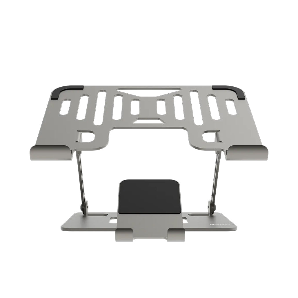 A Photo Of Porodo Smart Folding Multi-Device Stand – Silver