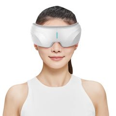 A Photo Of Porodo Rechargeable Eye Massager With Heat & Bluetooth Music | PD-IMS5MD-WH