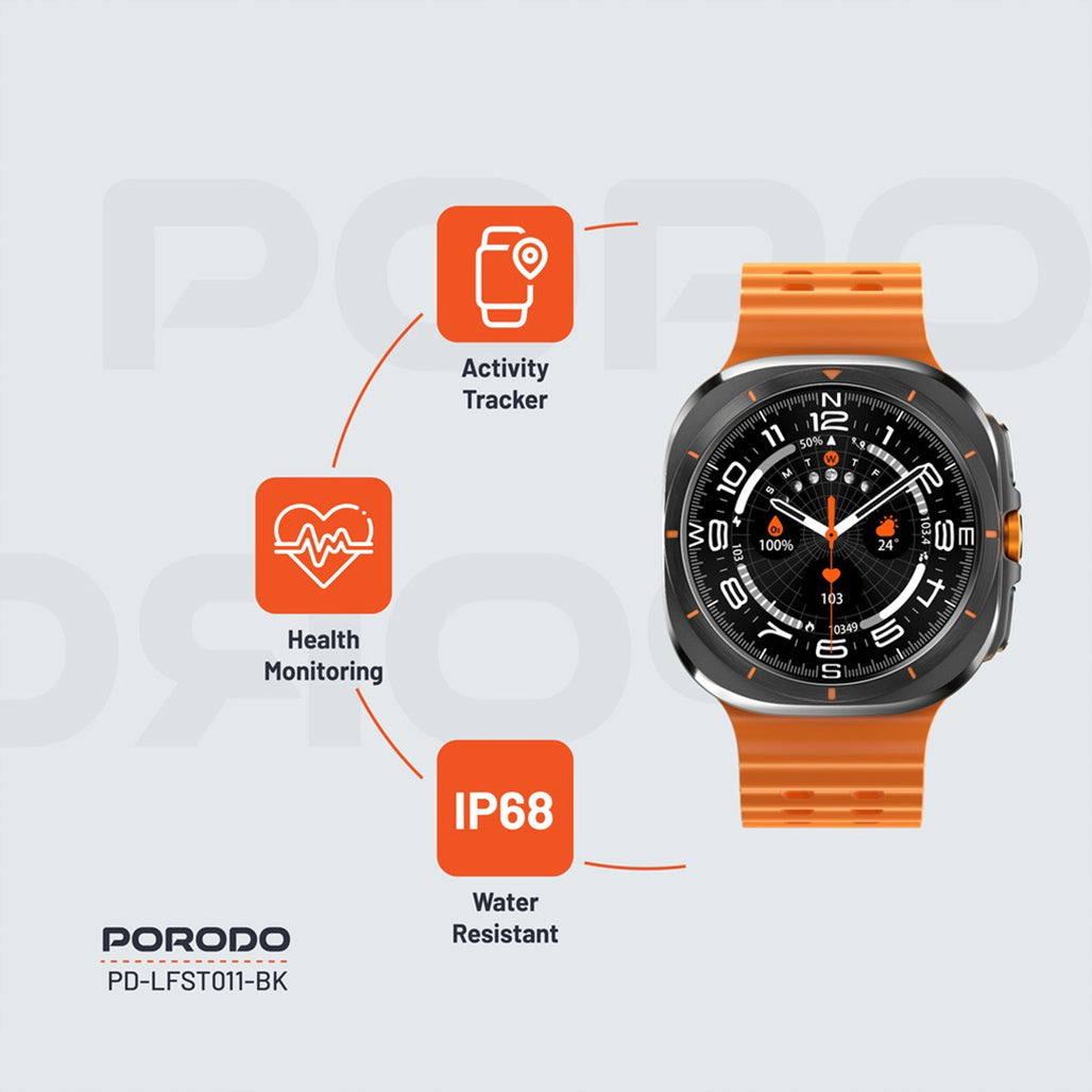 A Photo Of Porodo Voyager Smart Watch