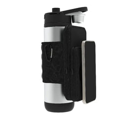 A Photo Of Porodo Lifestyle Magnetic Water Bottle Sleeve - Black