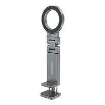 Porodo Zinc Alloy MagSafe Phone Mount - 360° Adjustable, Strong Magnetic Force - Black