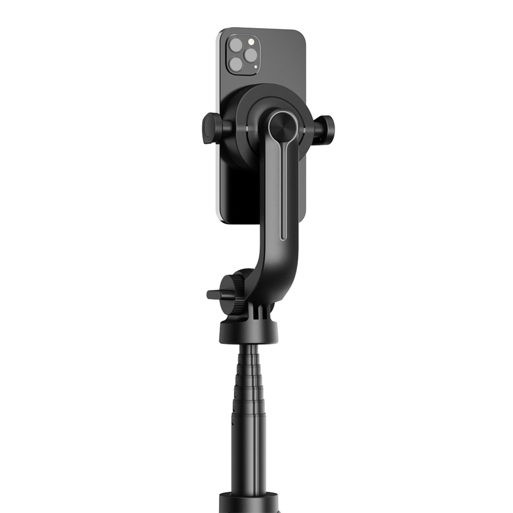 A Photo Of Porodo Magnetic Magsafe Selfie Tripod - Black
