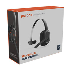 A Photo Of Porodo ENC Wireless Work Headphone - Black