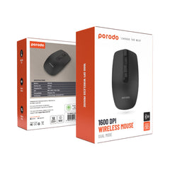 A Photo Of Porodo 2.4G Wireless and Bluetooth Rechargeable Mouse DPI 1600