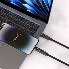 A Photo Of Porodo Powerglow 4-in-1 High-Speed Charging Cable - PDCBL2226