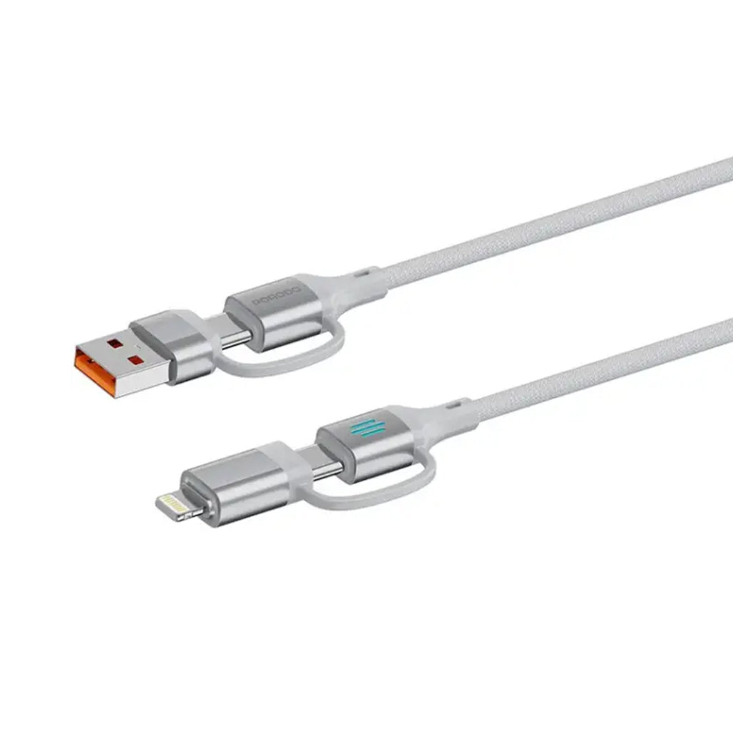 A Photo Of Porodo 4-In-1 High-Speed Charging Cable PD 240W