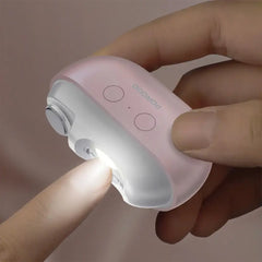 A Photo Of Porodo Multi-Function Electric Nail Clipper – Dual-Speed Trimming & Polishing