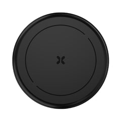 A Photo Of Porodo Magnetic Wireless Charging Pad With Retractable Type-C Output - Black