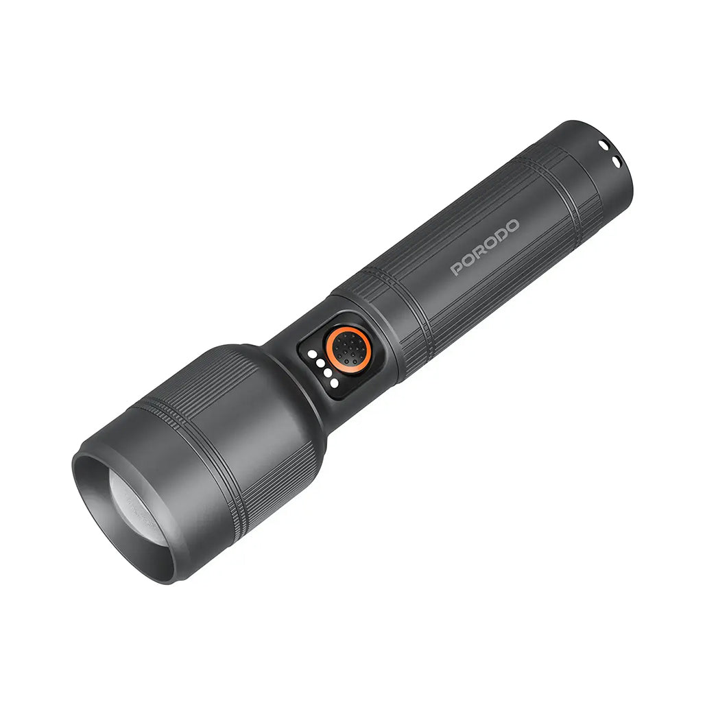 A Photo Of Porodo Lifestyle Lumalite 1200 Rechargeable Flashlight