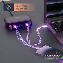 A Photo Of Porodo PowerGate Smart Charging Station 252W