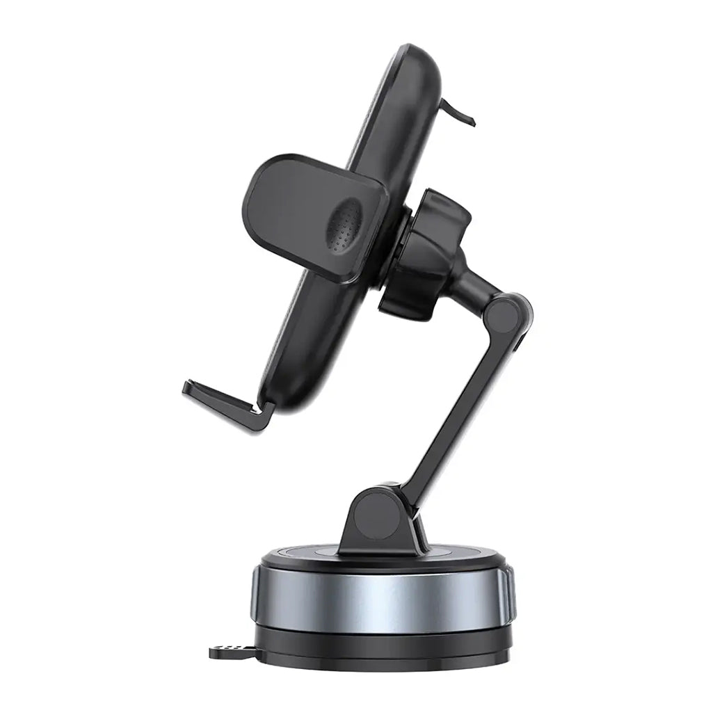 A Photo Of Porodo Robson Cradle Suction Phone Holder - Black
