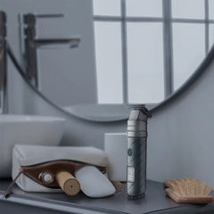 A Photo Of Porodo Lifestyle Edgemaster T-Blade Trimmer & Shaver - Black