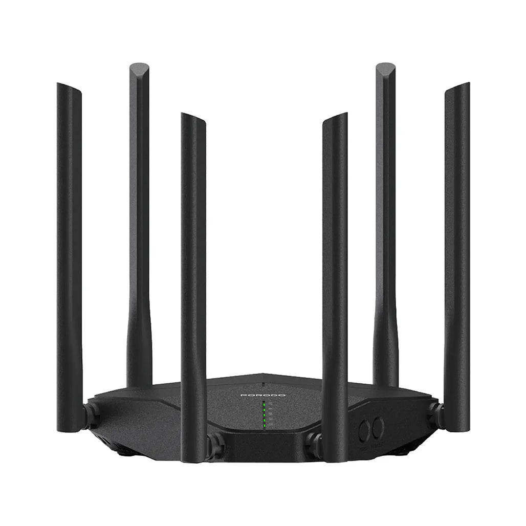 A Photo Of Porodo Dual Band Portable Wi-Fi Router - Black