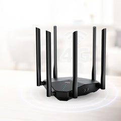 A Photo Of Porodo Dual Band Portable Wi-Fi Router - Black