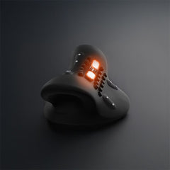 A Photo Of Porodo Lifestyle Electric Heated Neck and shoulder pillow massager - Black