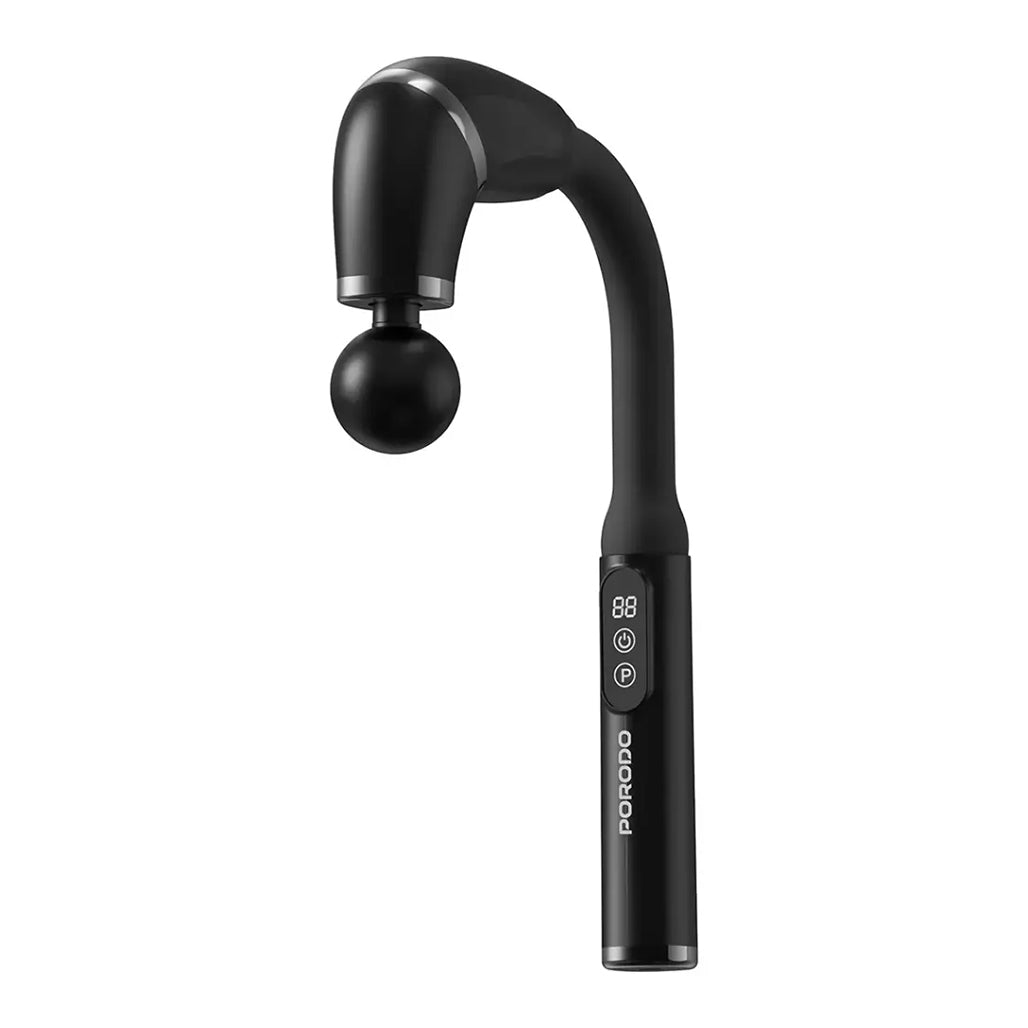 A Photo Of Porodo Lifestyle U-Shaped Handle 4-Head Deep Massager