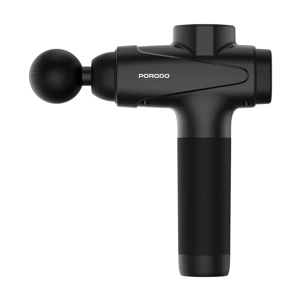 A Photo Of Porodo Lifestyle Multi-Head Deep Tissue Massage Gun
