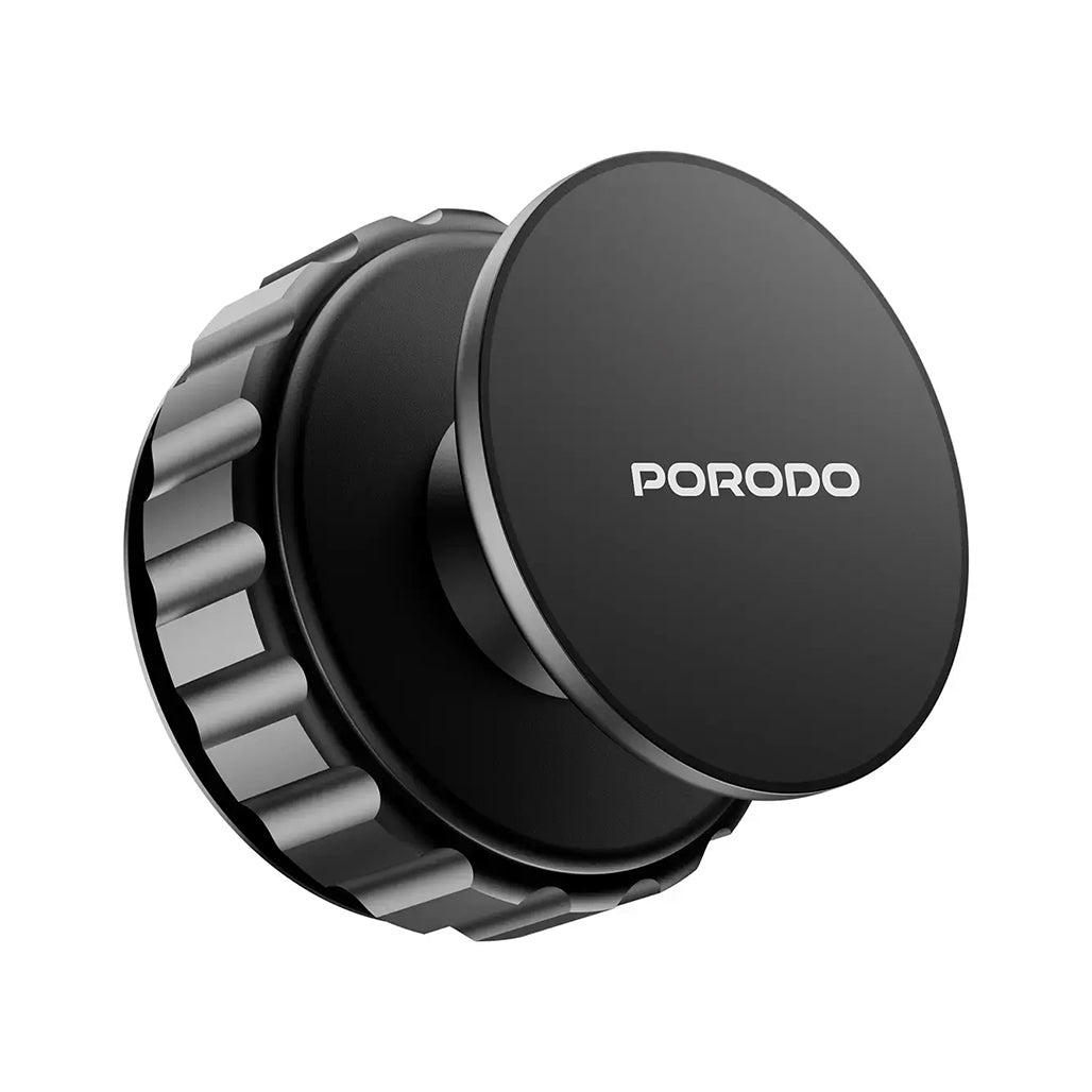 A Photo Of Porodo Multi-Surface Vacuum Suction Phone Holder - Black